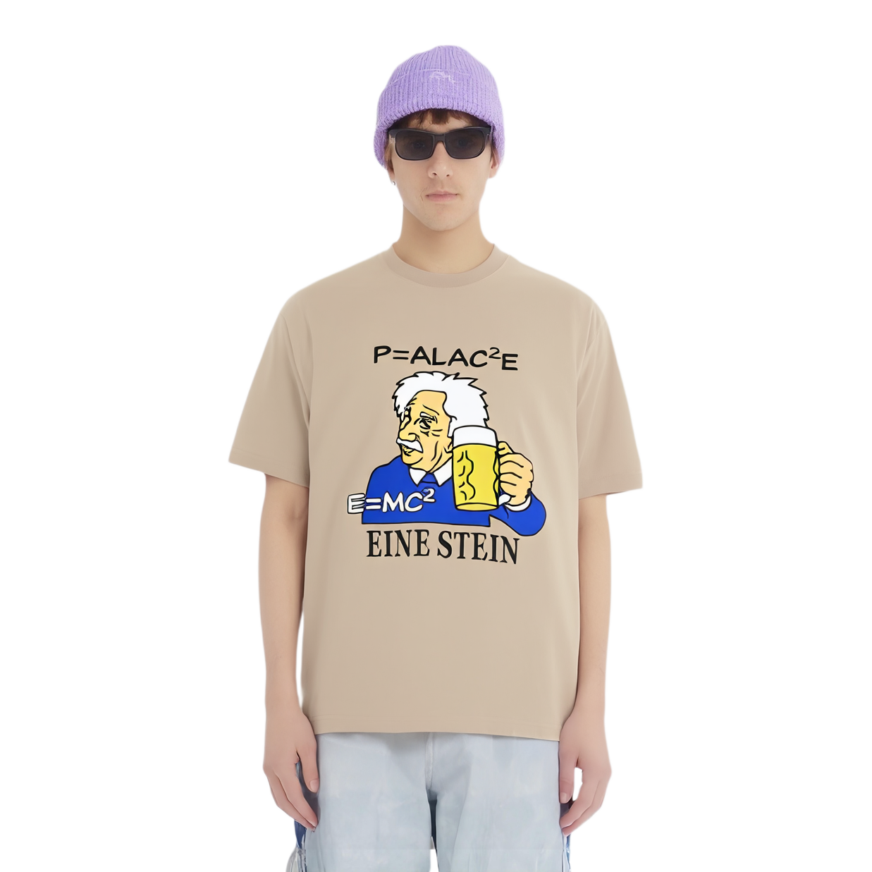 PALACE Eine Stein T-shirt Mushroom T