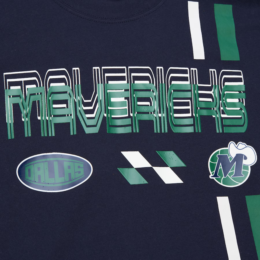 Mitchell Ness x NBA Dallas Mavericks Speedway T