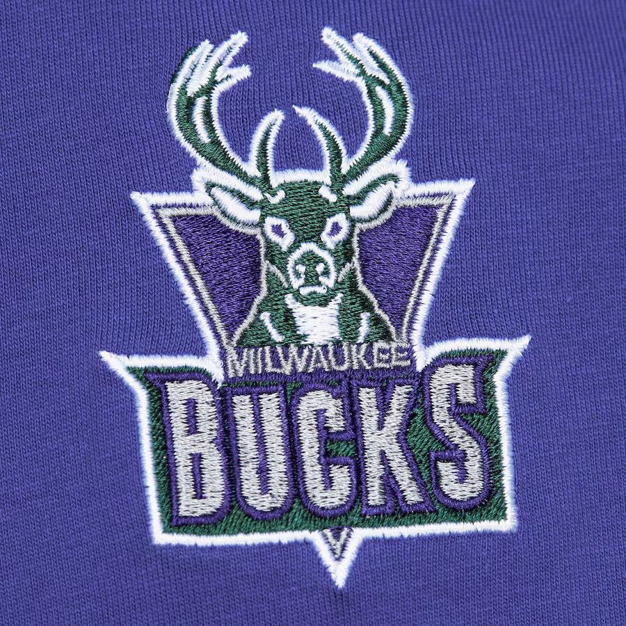 Mitchell Ness x NBA Milwaukee Bucks T