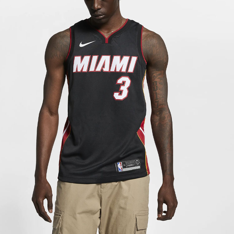 Nike NBA Dwyane Wade Icon Edition Swingman Jersey 3 SW