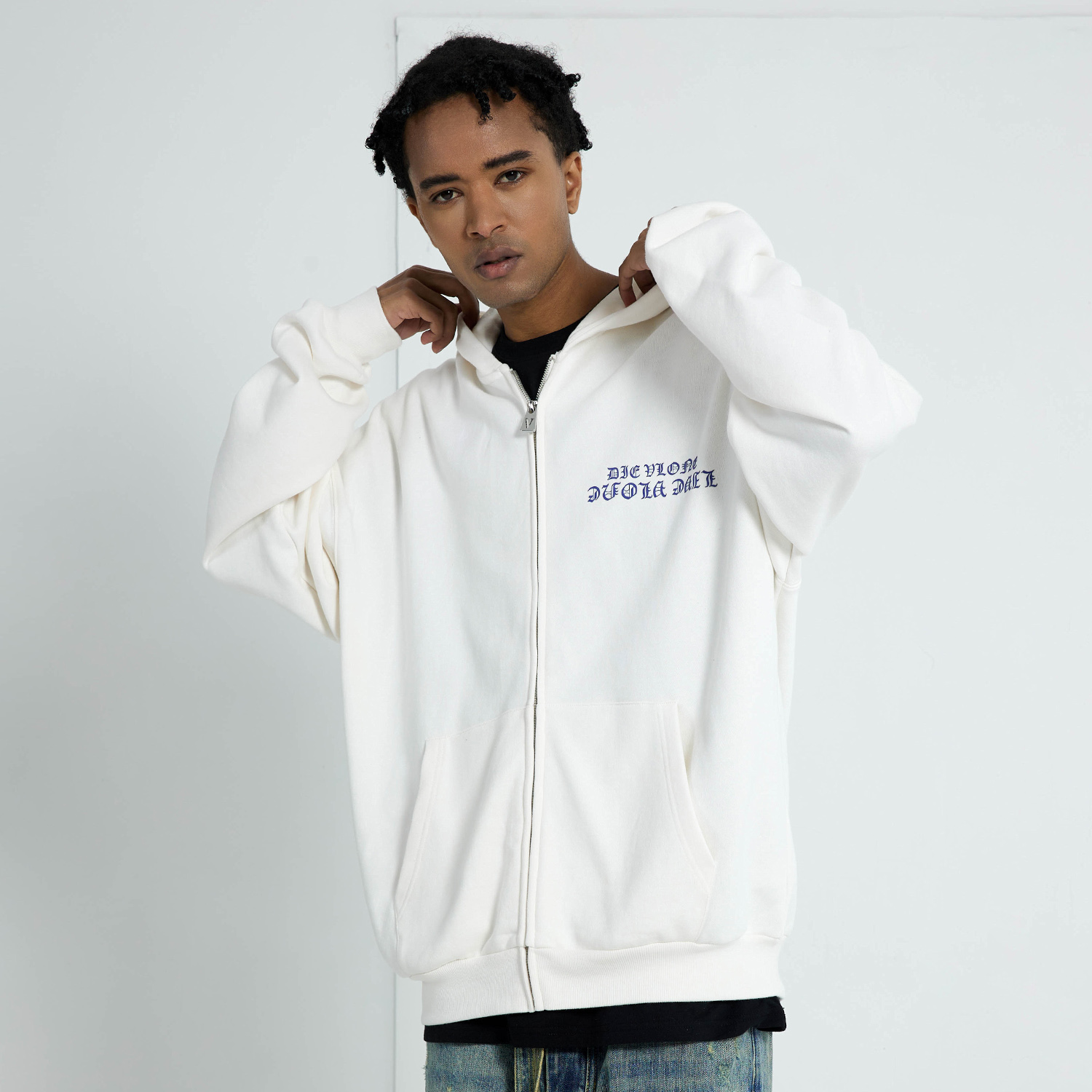 VLONE ZIP HOODIE V