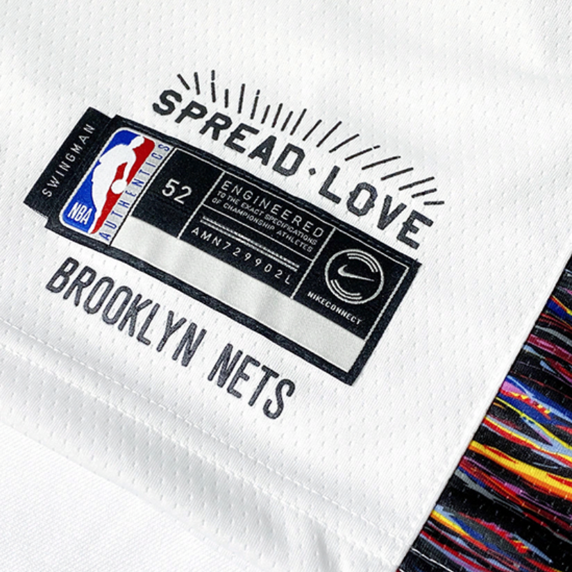 Nike NBA SW Jeresy Biggie Nets City Edition 72