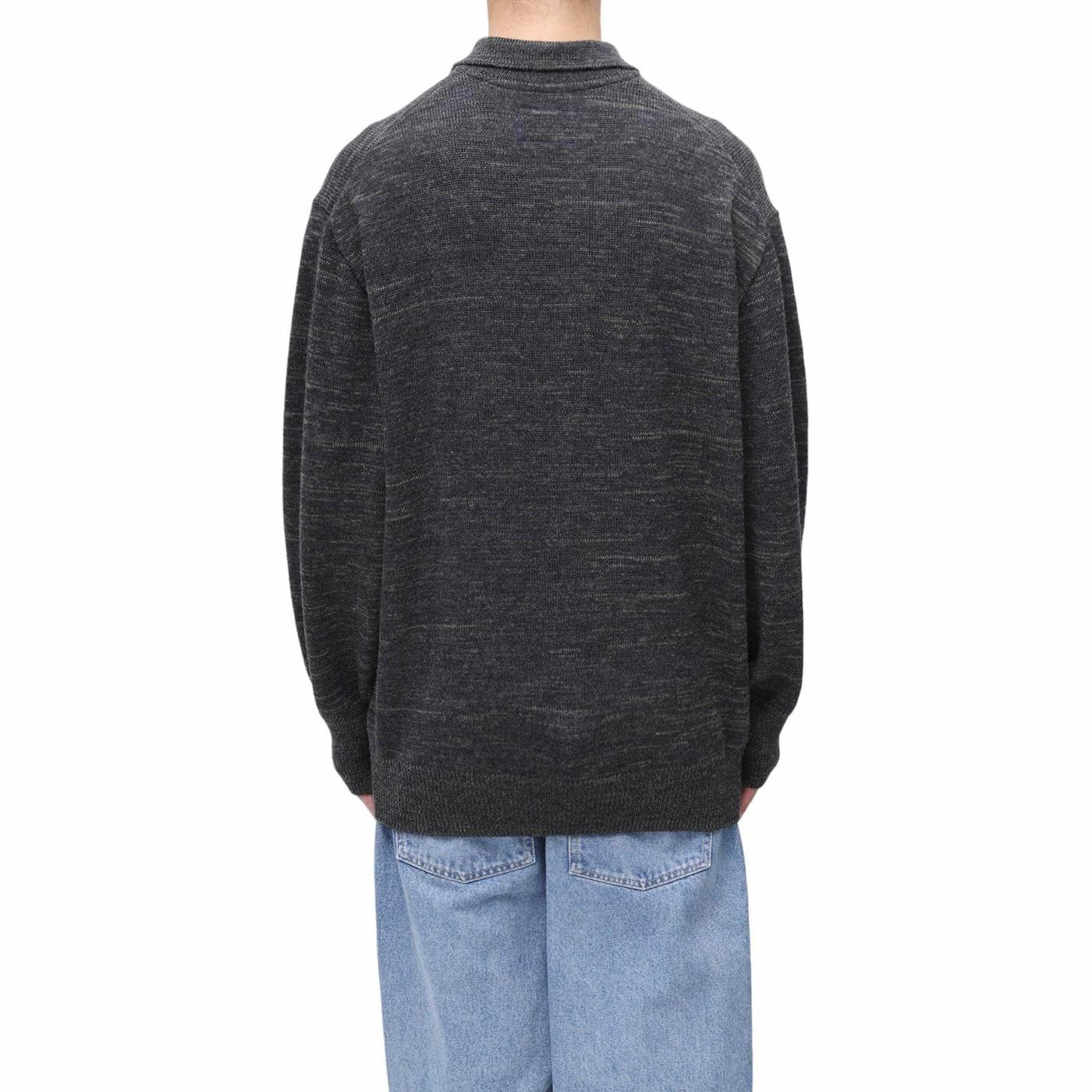 THE NORTH FACE PURPLE LABEL Merino Field Striped Polo Sweater Polo