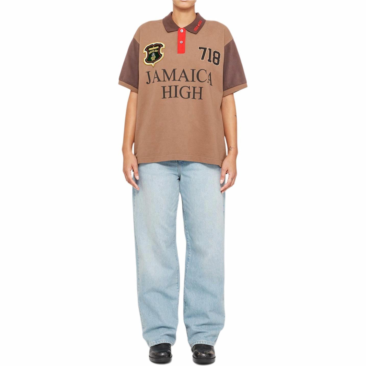 Stussy x Denim Tears SS25 logoPolo