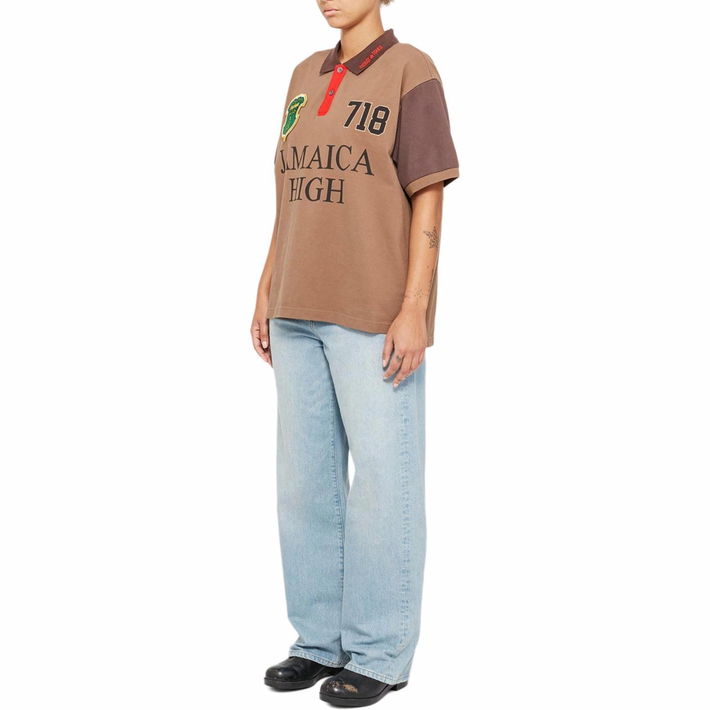 Stussy x Denim Tears SS25 logoPolo