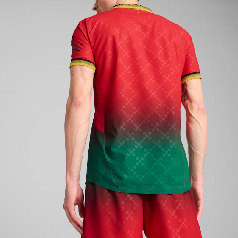 PUMA x AC MILAN x OFF-WHITE DRYCELLULTRAWEAVE logo