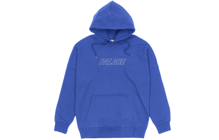 PALACE FW21 ULTIMO Jumbo Tri-Ferg Drop Shoulder Hood Navy Logo