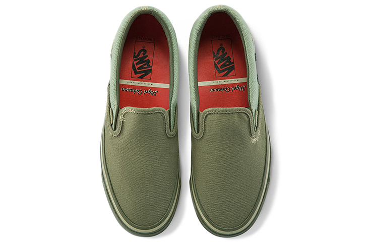 Nigel Cabourn x Vans slip-on Vault OG LX
