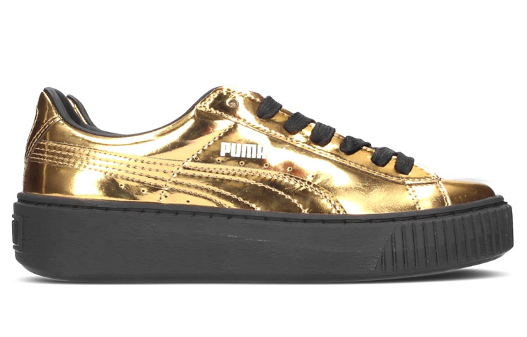 PUMA Suede Platform Metallic