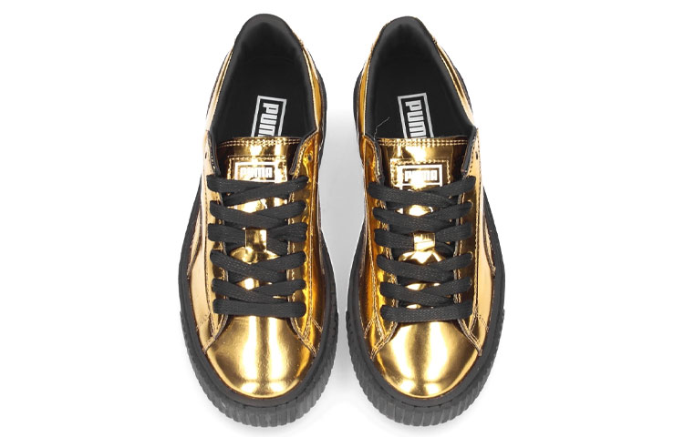 PUMA Suede Platform Metallic