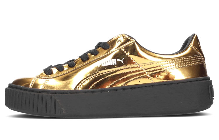 PUMA Suede Platform Metallic