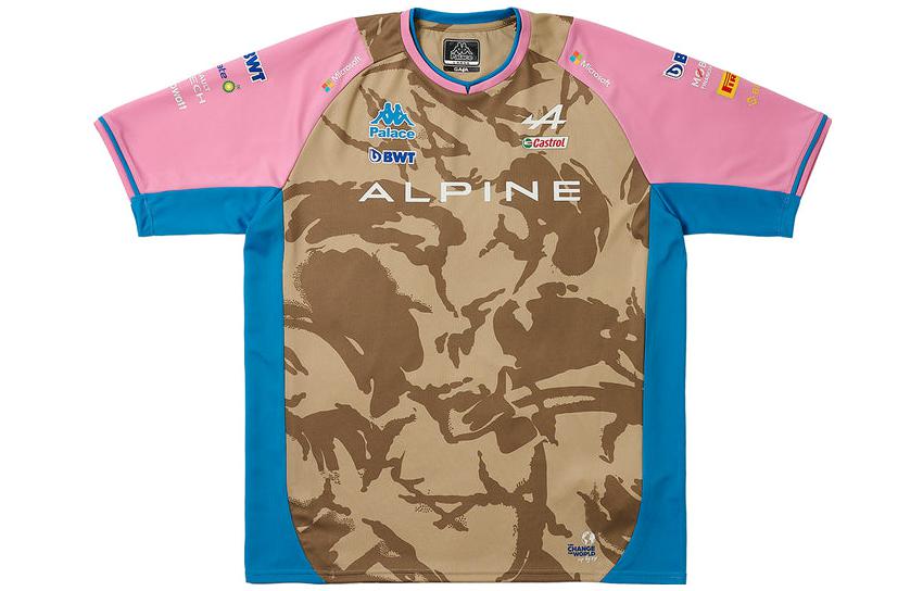 PALACE x Alpine F1 x Kappa Kappa x F1 FW23 logoT