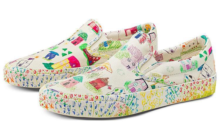 COLLINA STRADA x Vans slip-on Classic 98 Dx