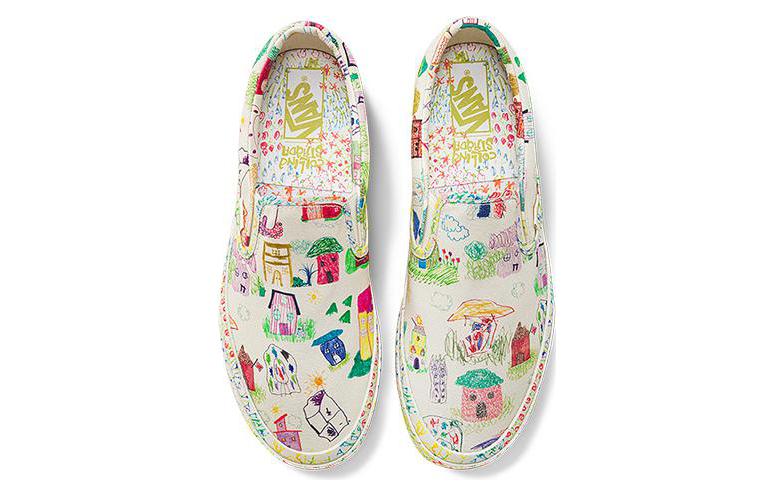 COLLINA STRADA x Vans slip-on Classic 98 Dx