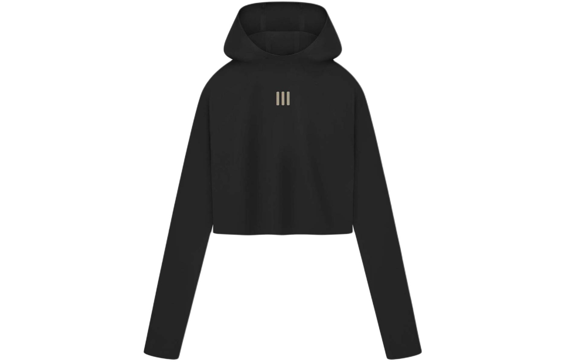 Fear of God Athletics x adidas SS24 Womens Base Layer Crop Hoodie