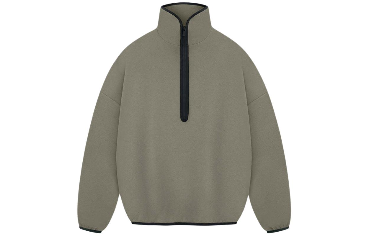 Fear of God Athletics x adidas SS24 Suede Fleece 12 Zip