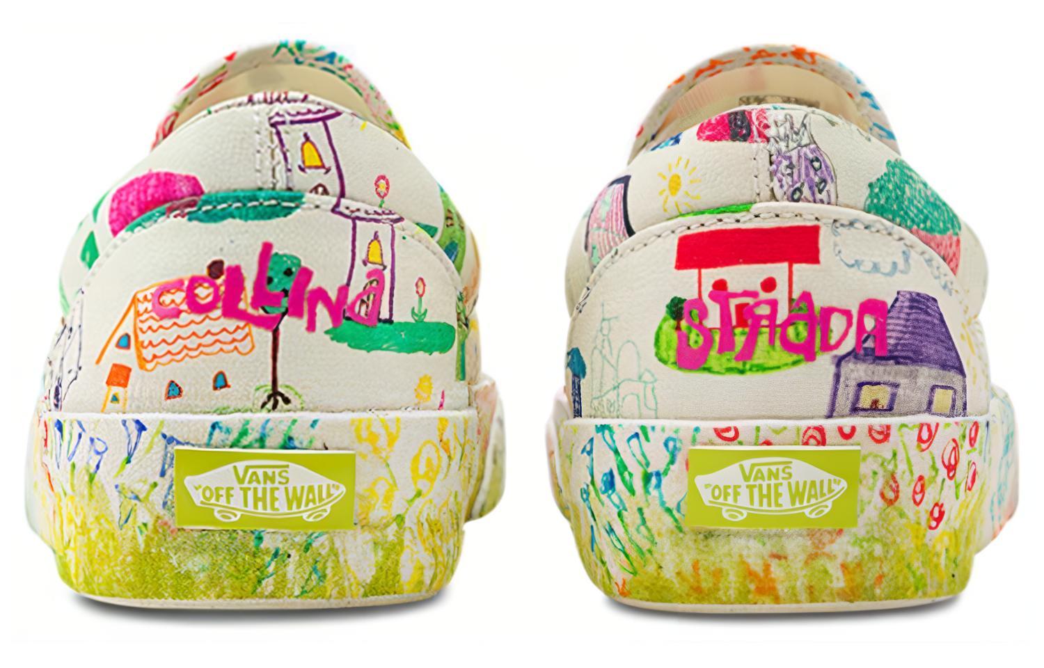 COLLINA STRADA x Vans slip-on Classic 98 Dx