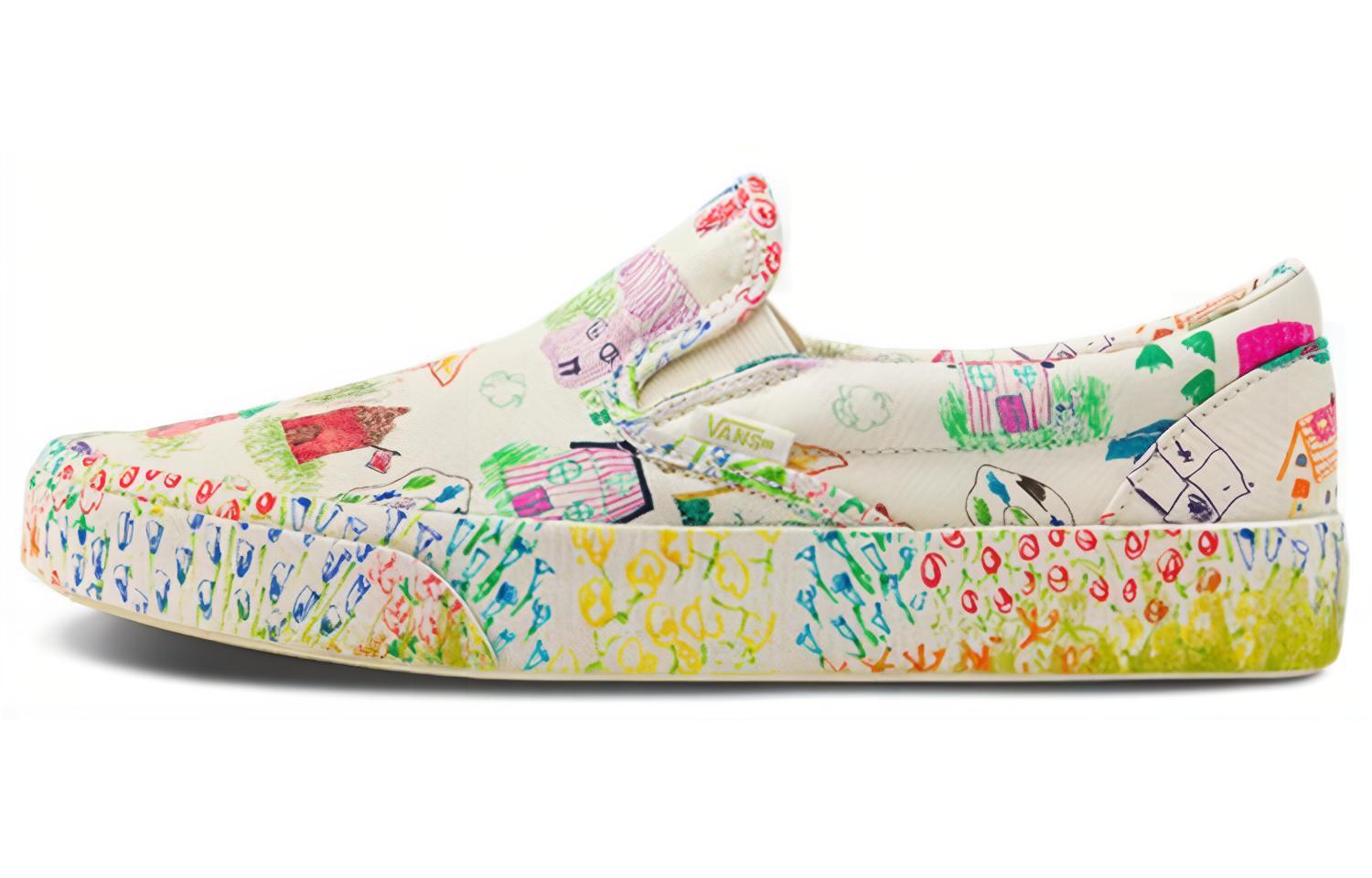 COLLINA STRADA x Vans slip-on Classic 98 Dx