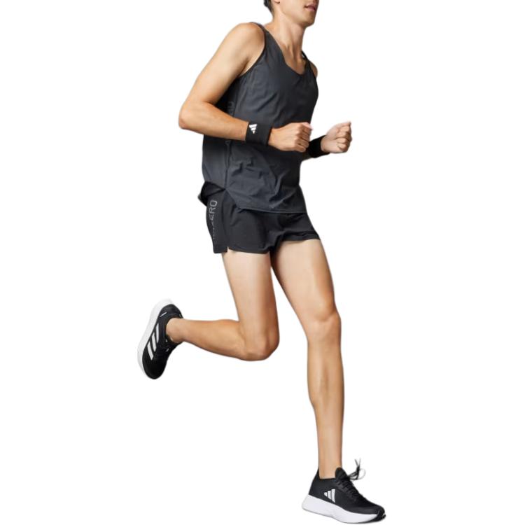 adidas Adizero Running Split Shorts Logo