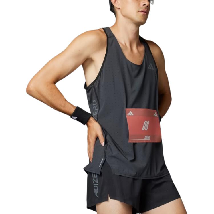 adidas Adizero Running Split Shorts Logo