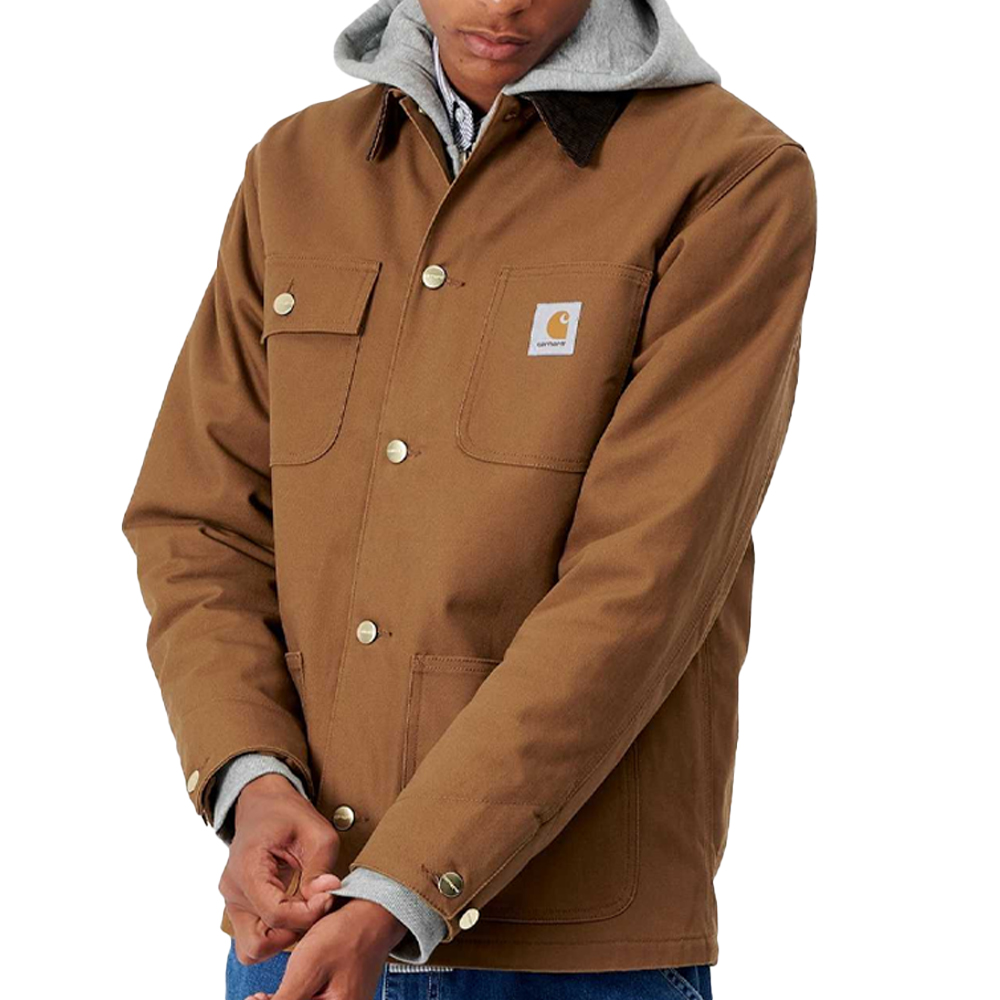 Carhartt WIP Michigan Coat logo