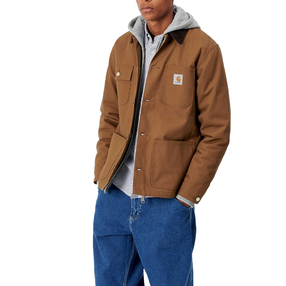 Carhartt WIP Michigan Coat logo