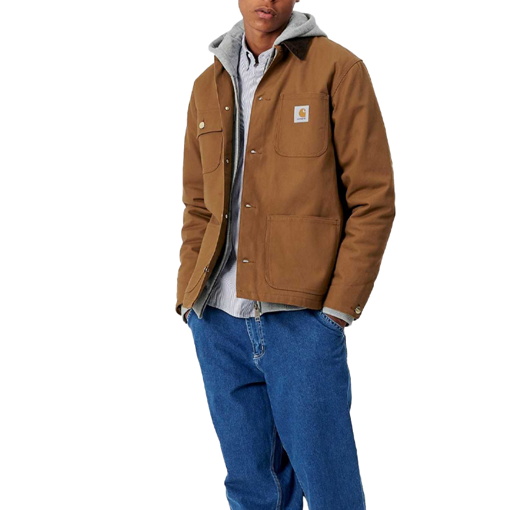 Carhartt WIP Michigan Coat logo