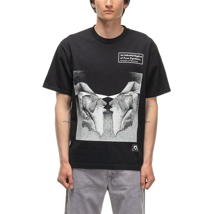 Cav Empt SS22 Industrial Regime T-Shirt Black T