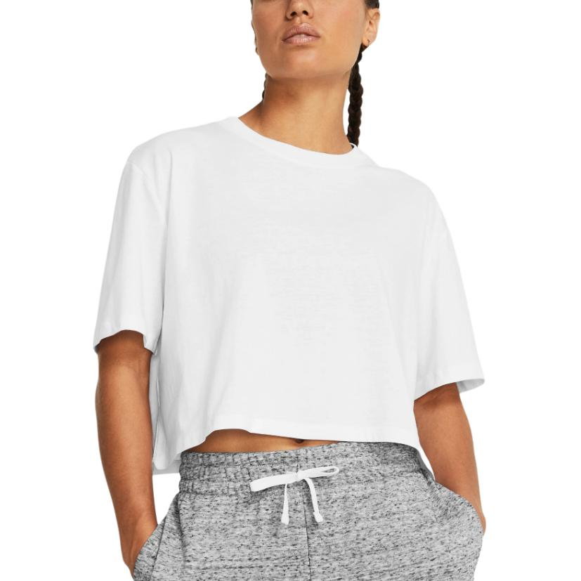 Under Armour Campus Boxy Crop Short Sleeve T