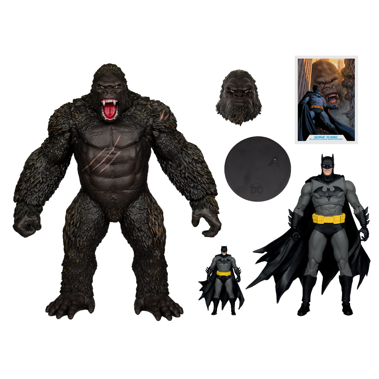 McFARLANE DC BATMAN VS KONG