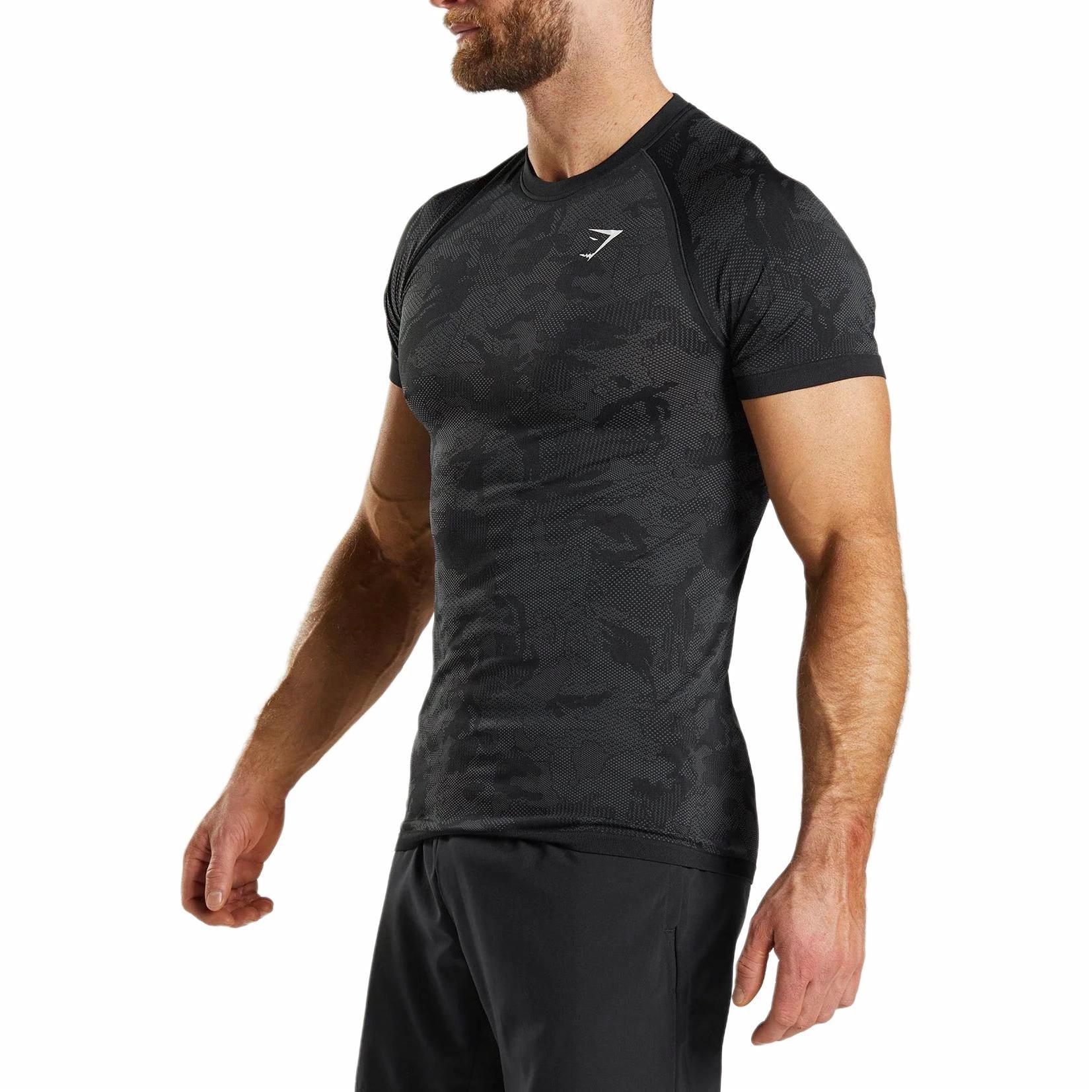 GYMSHARK GEO SEAMLESS Logo T