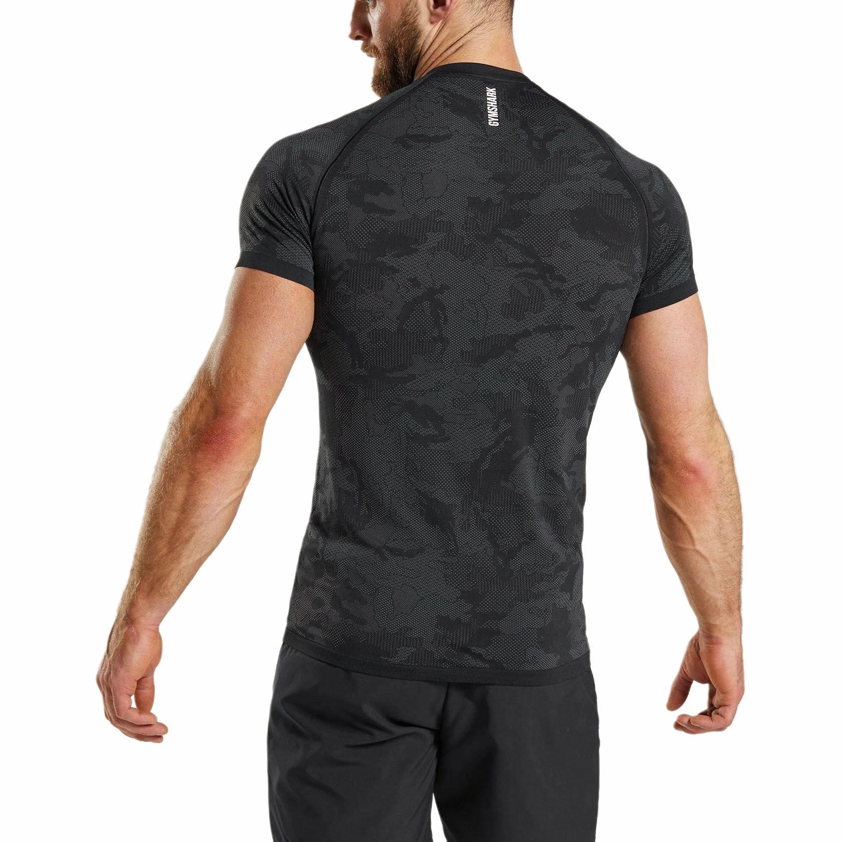 GYMSHARK GEO SEAMLESS Logo T
