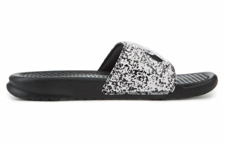 Nike Benassi Print Ink Spot Blasting Crack Slides