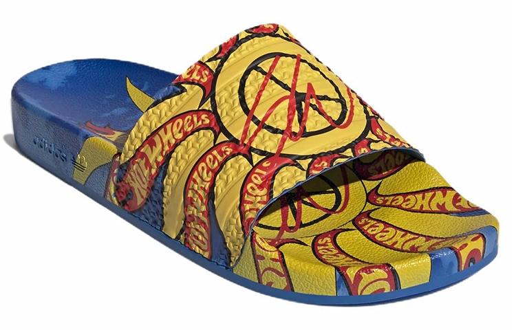 Sean Wotherspoon x Hot Wheels x adidas originals Adilette