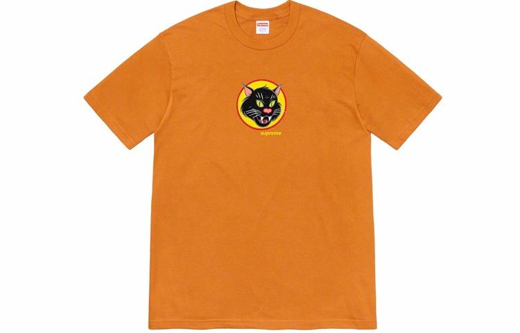 Supreme SS20 Week 1 Black Cat Tee T