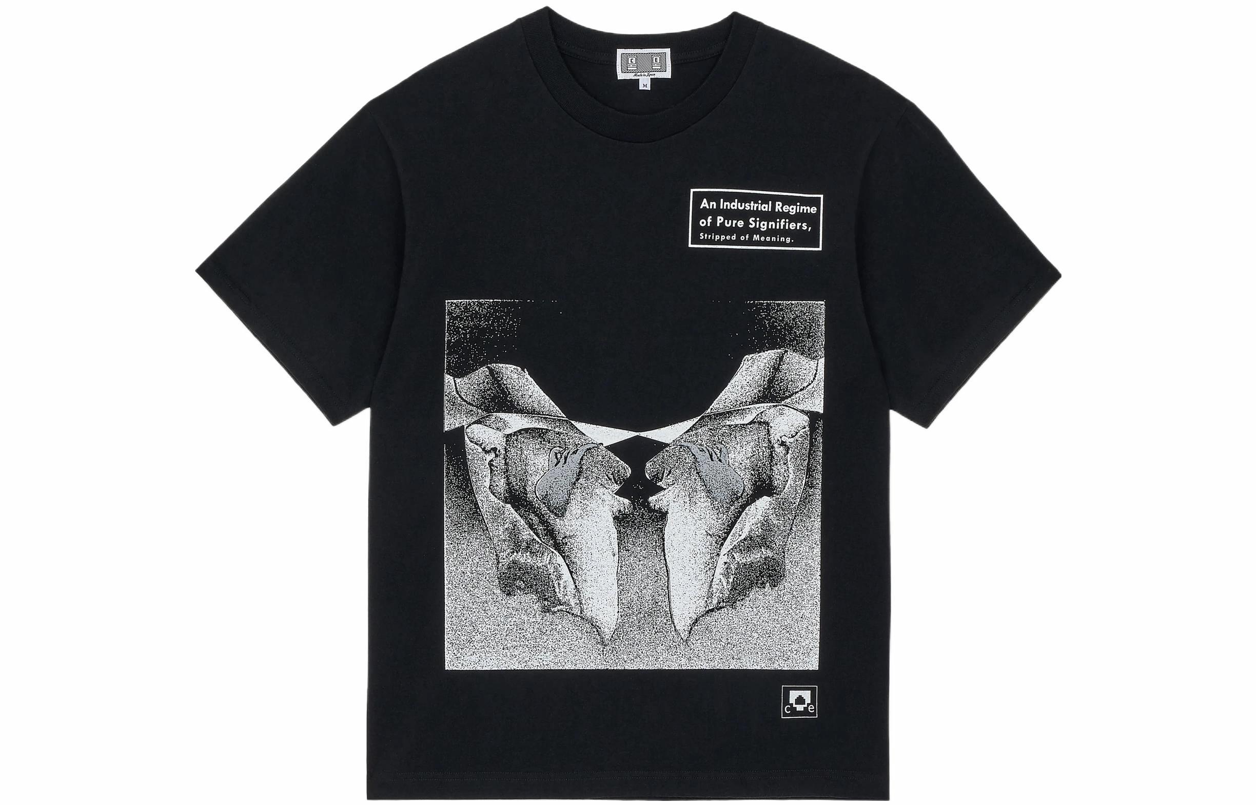 Cav Empt SS22 Industrial Regime T-Shirt Black T