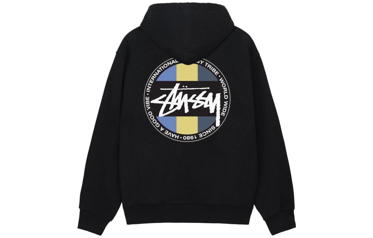 Stussy FW23 CLASSIC DOT ZIP HOODIE Logo