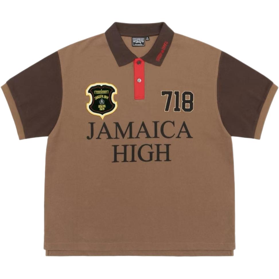 Stussy x Denim Tears SS25 logoPolo