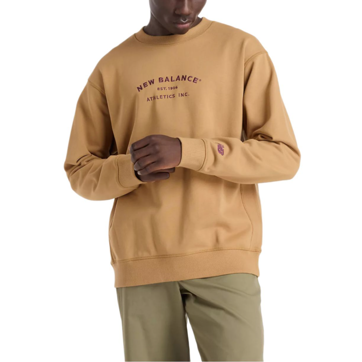 New Balance Athletics French Terry Relaxed Arch Crew