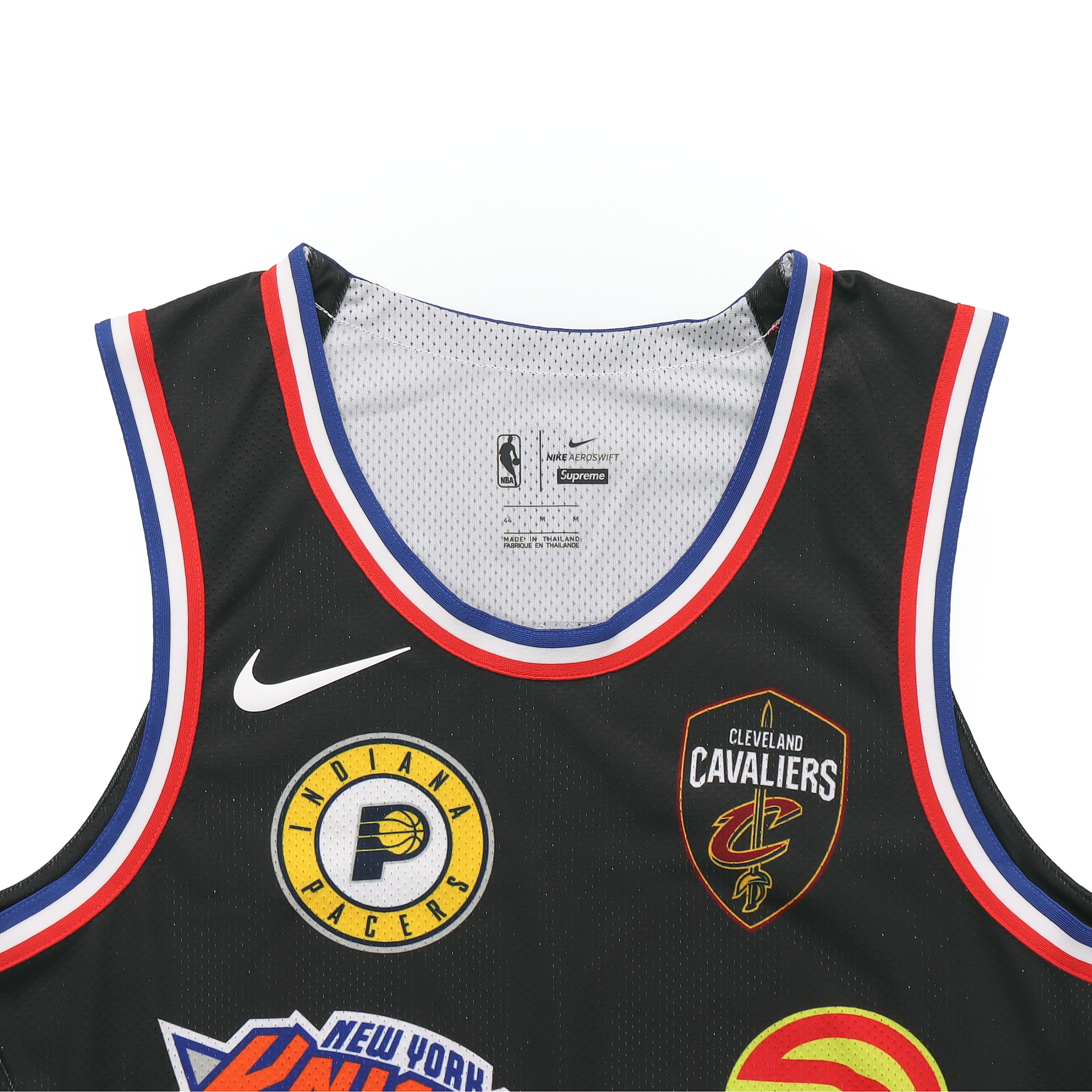 Supreme x Nike NBA Teams Authentic Jersey Black NBA
