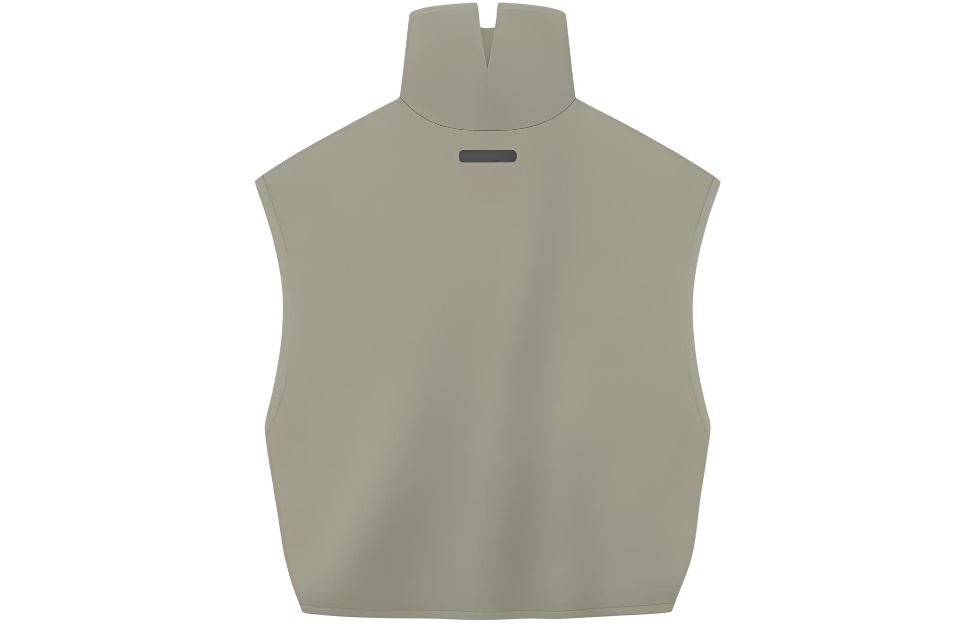 Fear of God Athletics x adidas SS24 Suede Fleece Muscle Mock Neck