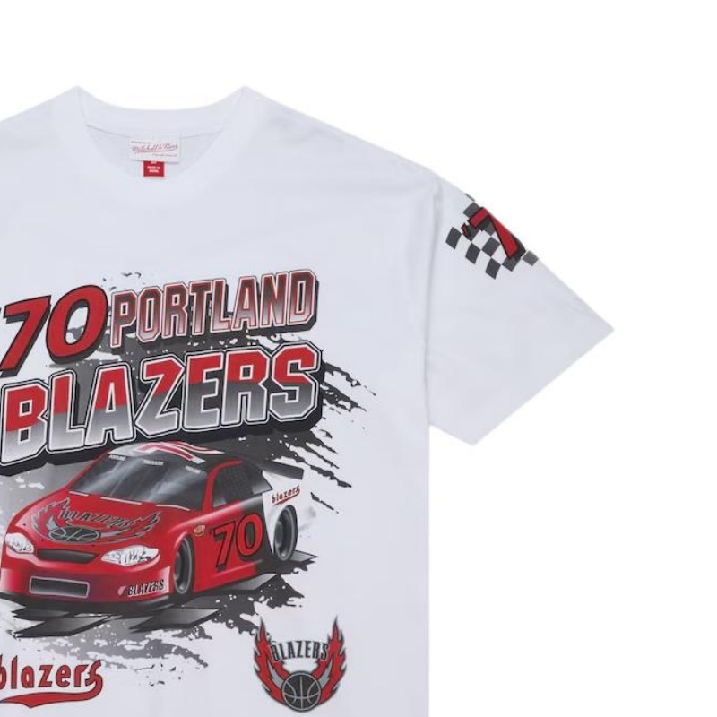 Mitchell Ness x NBA Portland Trail Blazers Speedway T