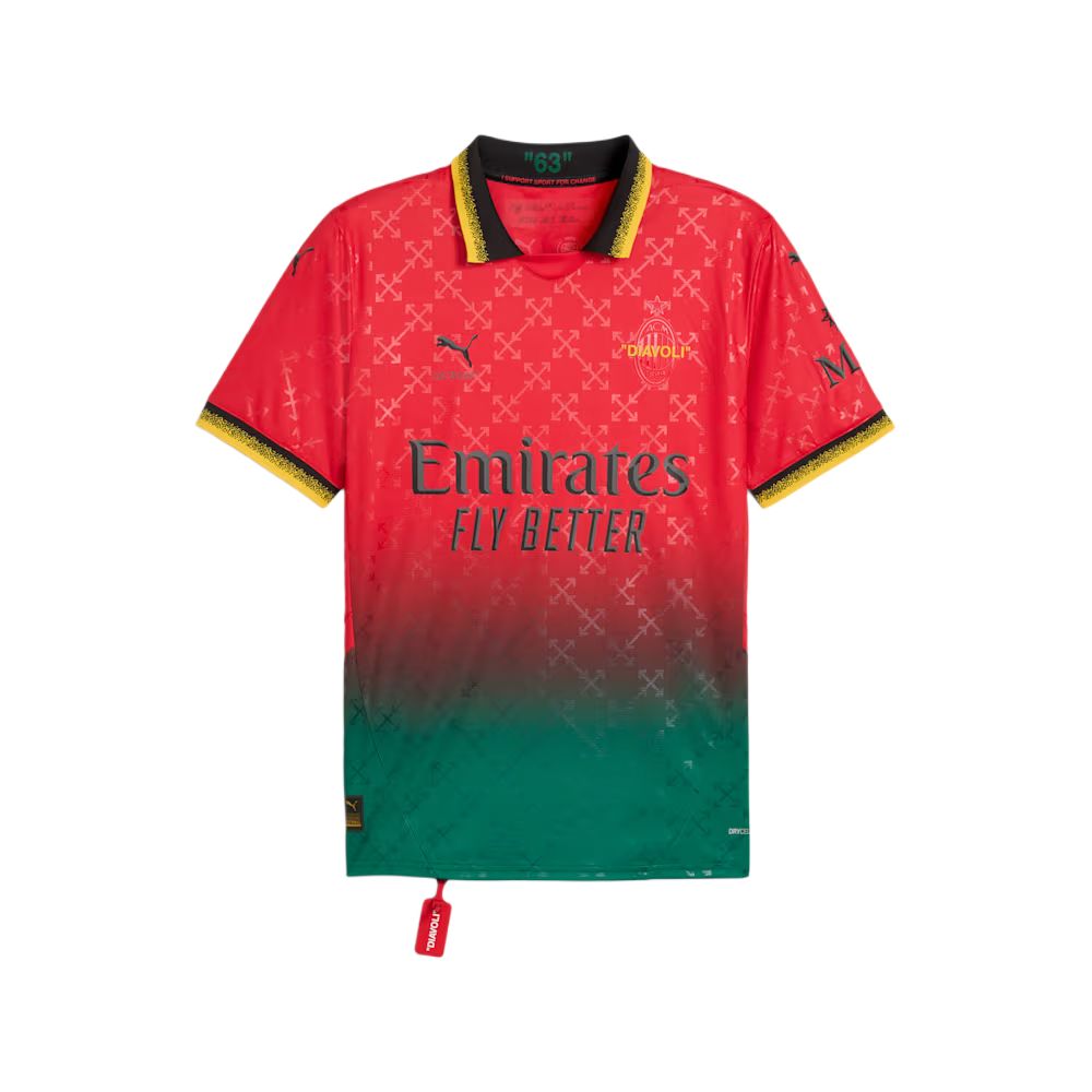 PUMA x AC MILAN x Off-White DRYCELL SS25