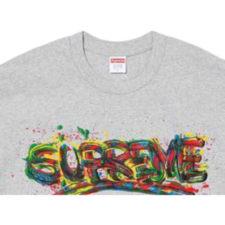 Supreme SS20 Week 1 Paint Logo Tee LogoT