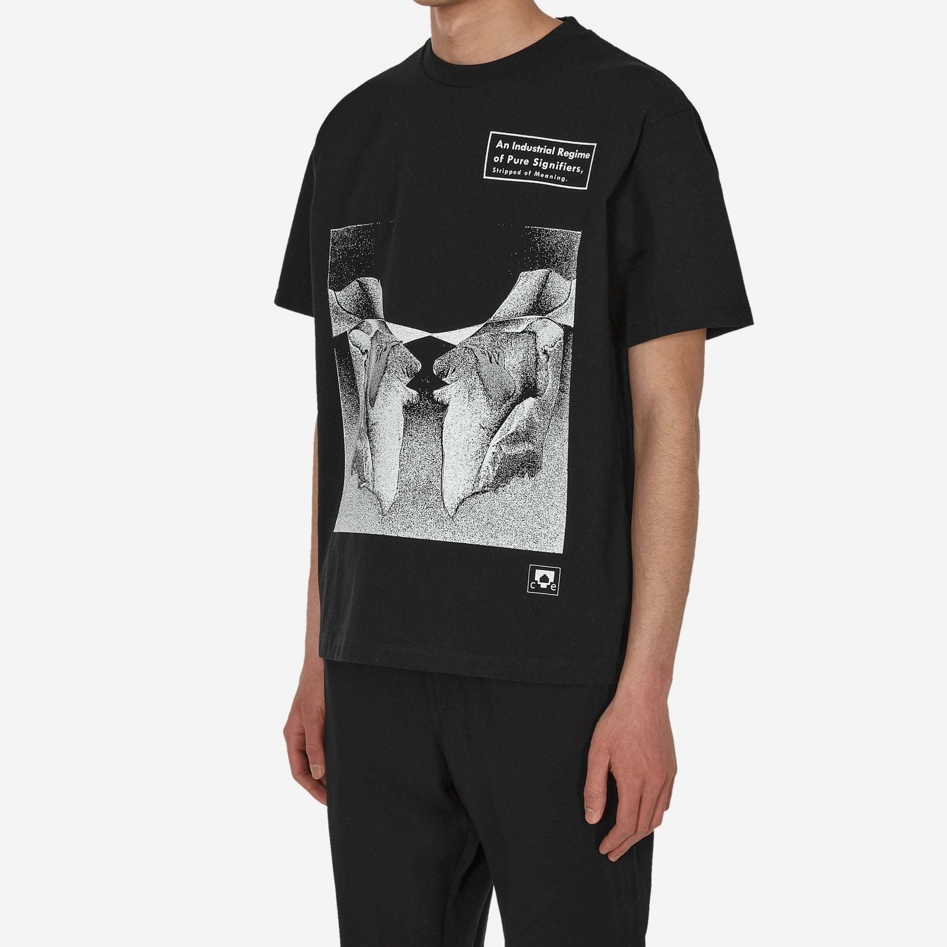 Cav Empt SS22 Industrial Regime T-Shirt Black T